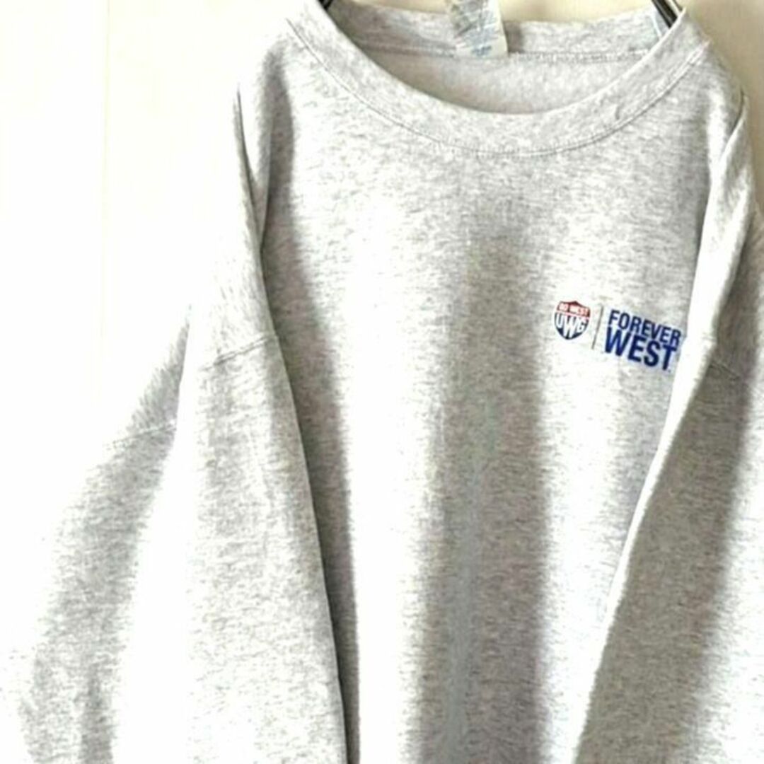 ポート&カンパニー フォーエバー WEST スウェット XL グレー 古着 | フリマアプリ ラクマ ポート&カンパニー フォーエバー WEST スウェット XL グレー