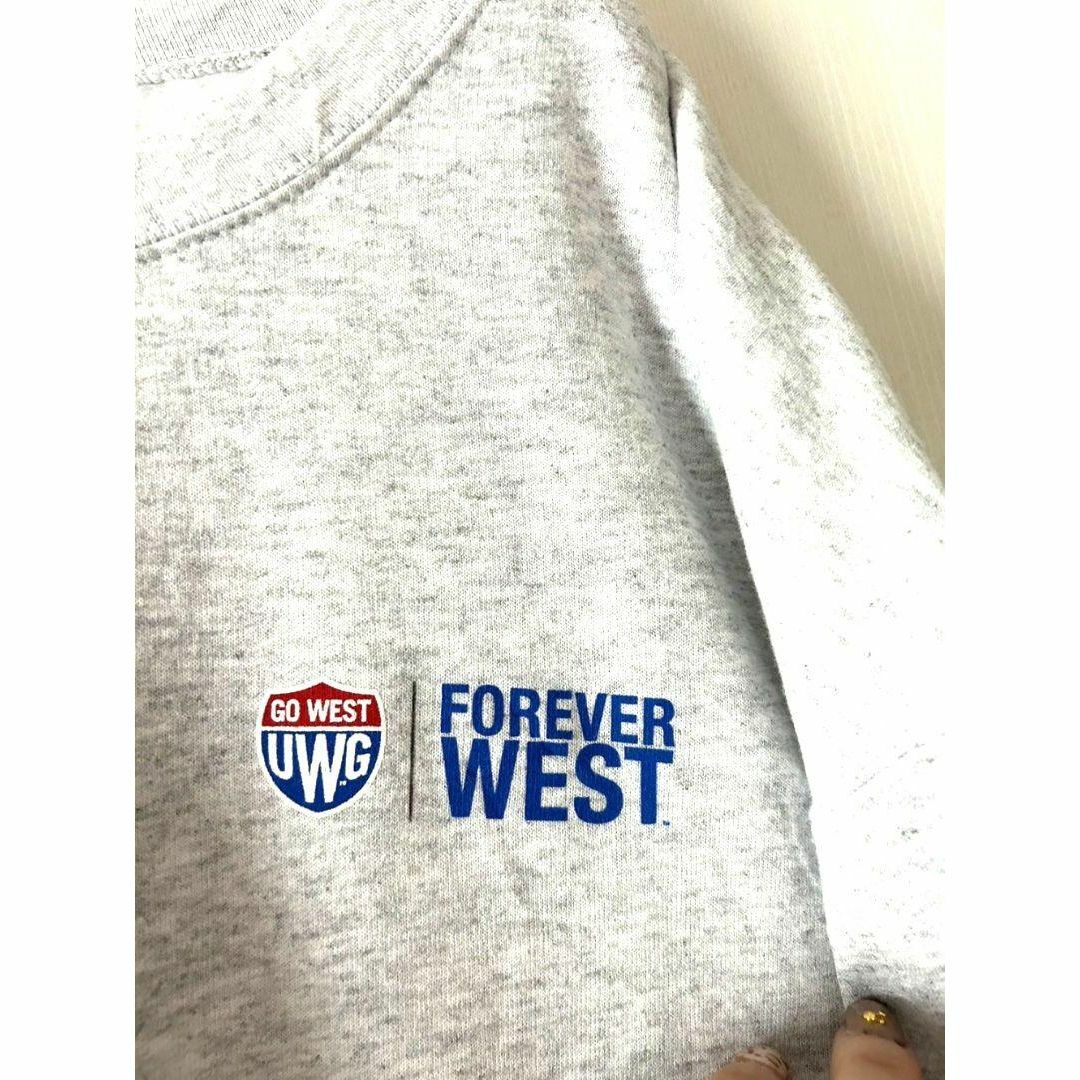 ポート&カンパニー フォーエバー WEST スウェット XL グレー 古着 ポート&カンパニー フォーエバー WEST スウェット XL グレー