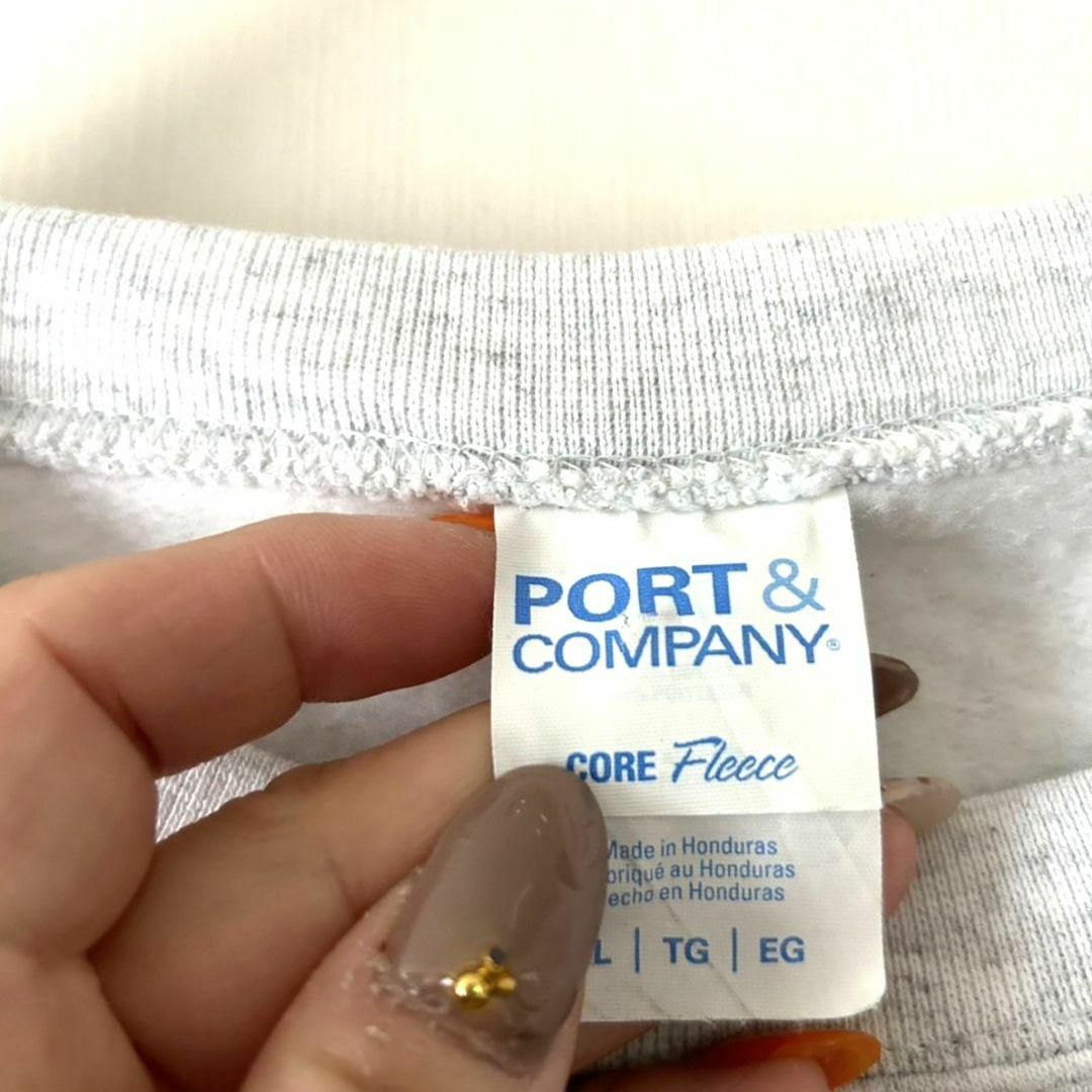 ポート&カンパニー フォーエバー WEST スウェット XL グレー 古着 ポート&カンパニー フォーエバー WEST スウェット XL グレー