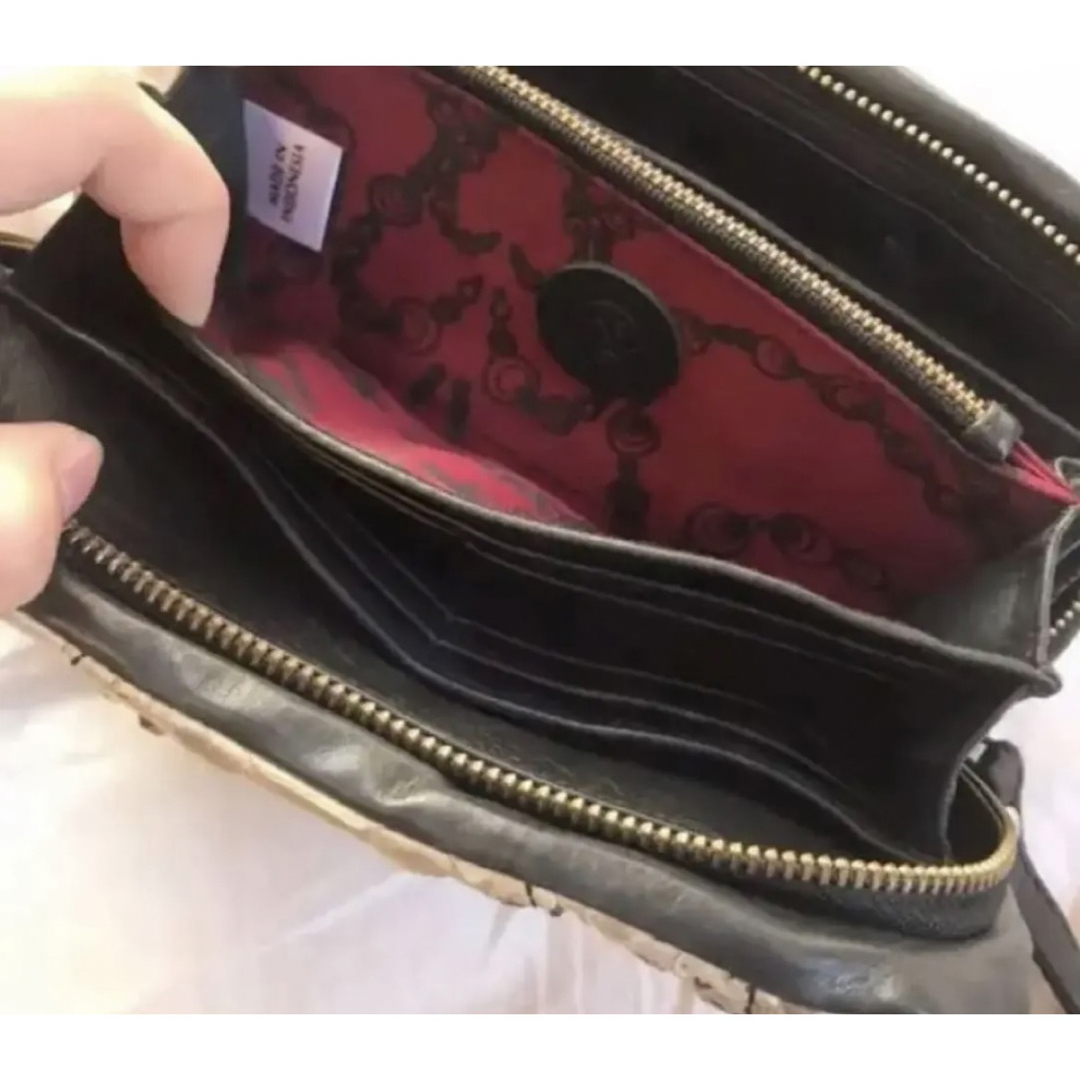 2wayリアルパイソンbag 財布
