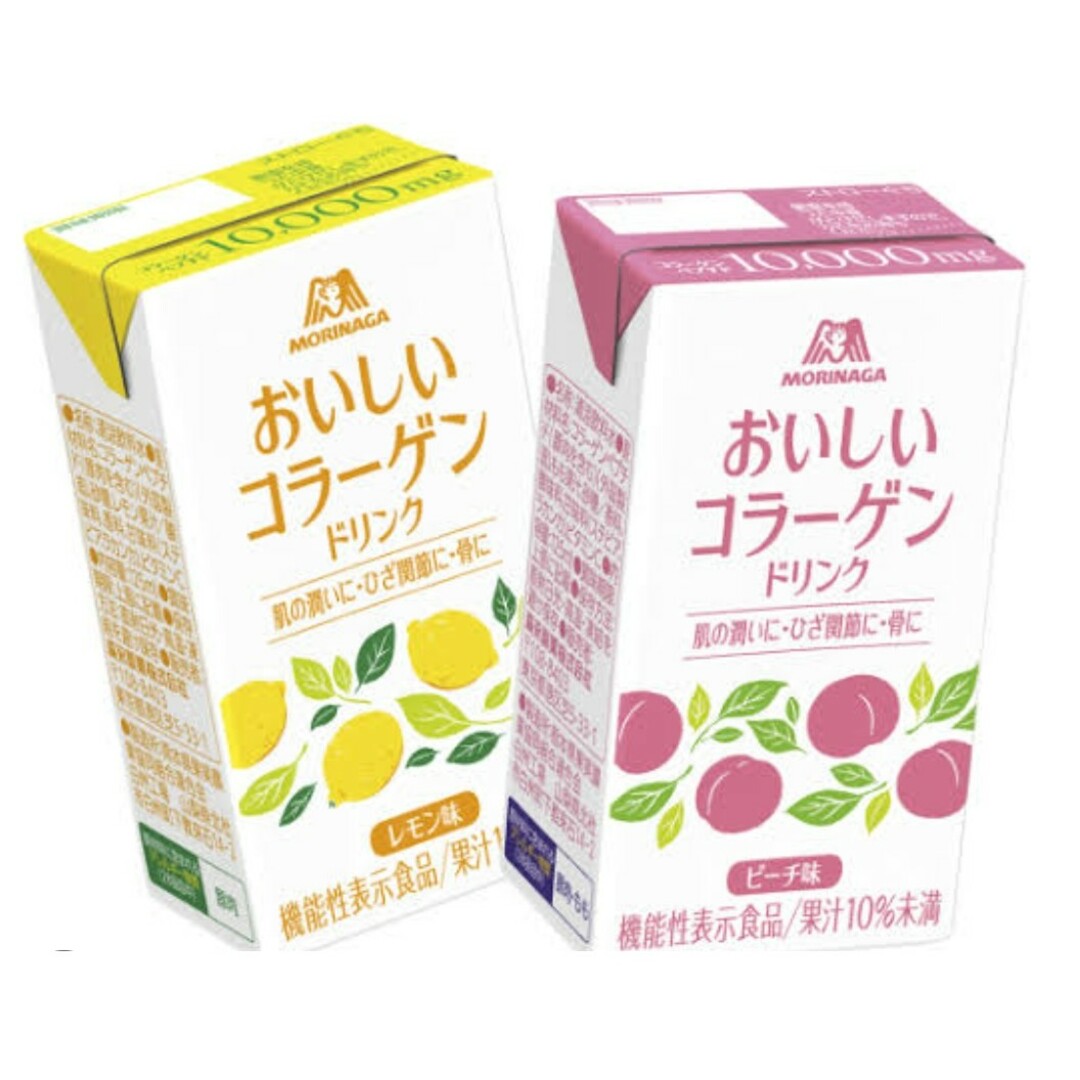 森永製菓 - □2種 48本□森永 おいしいコラーゲンドリンク 125ml