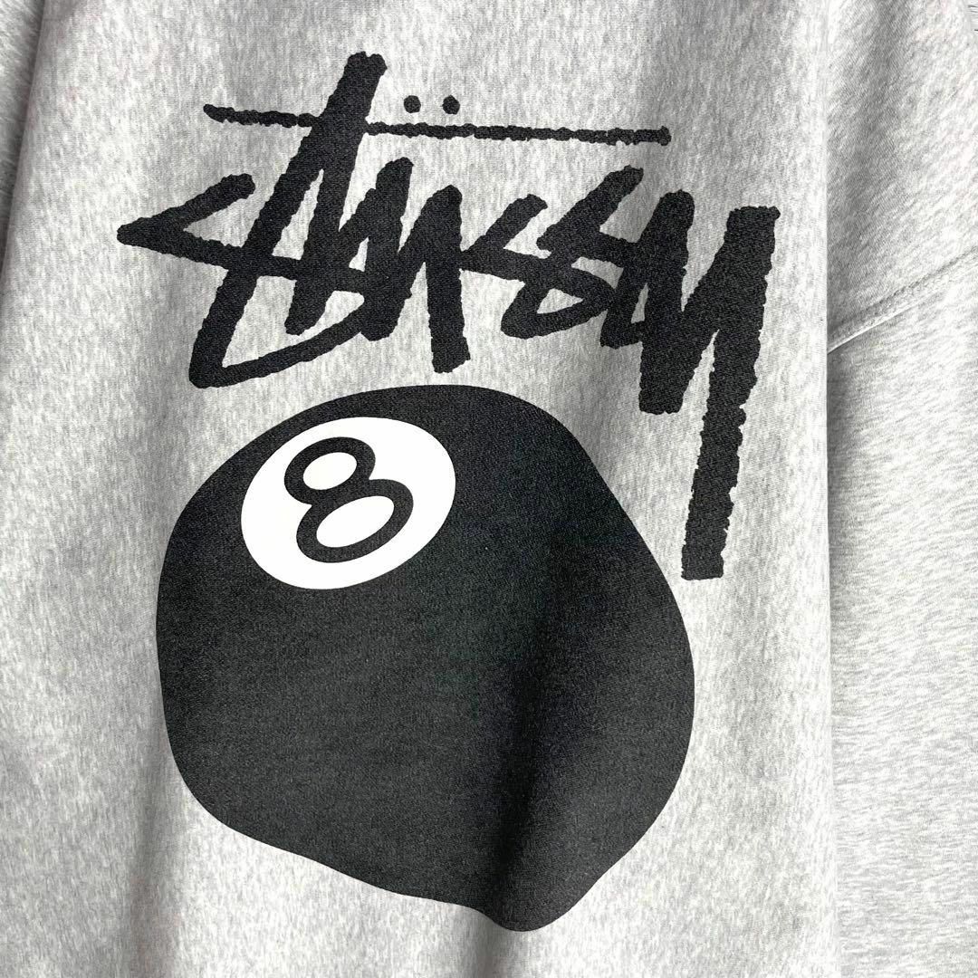 STUSSY - 【人気モデル】ステューシー☆ 8ボールパーカー ビックロゴ ...