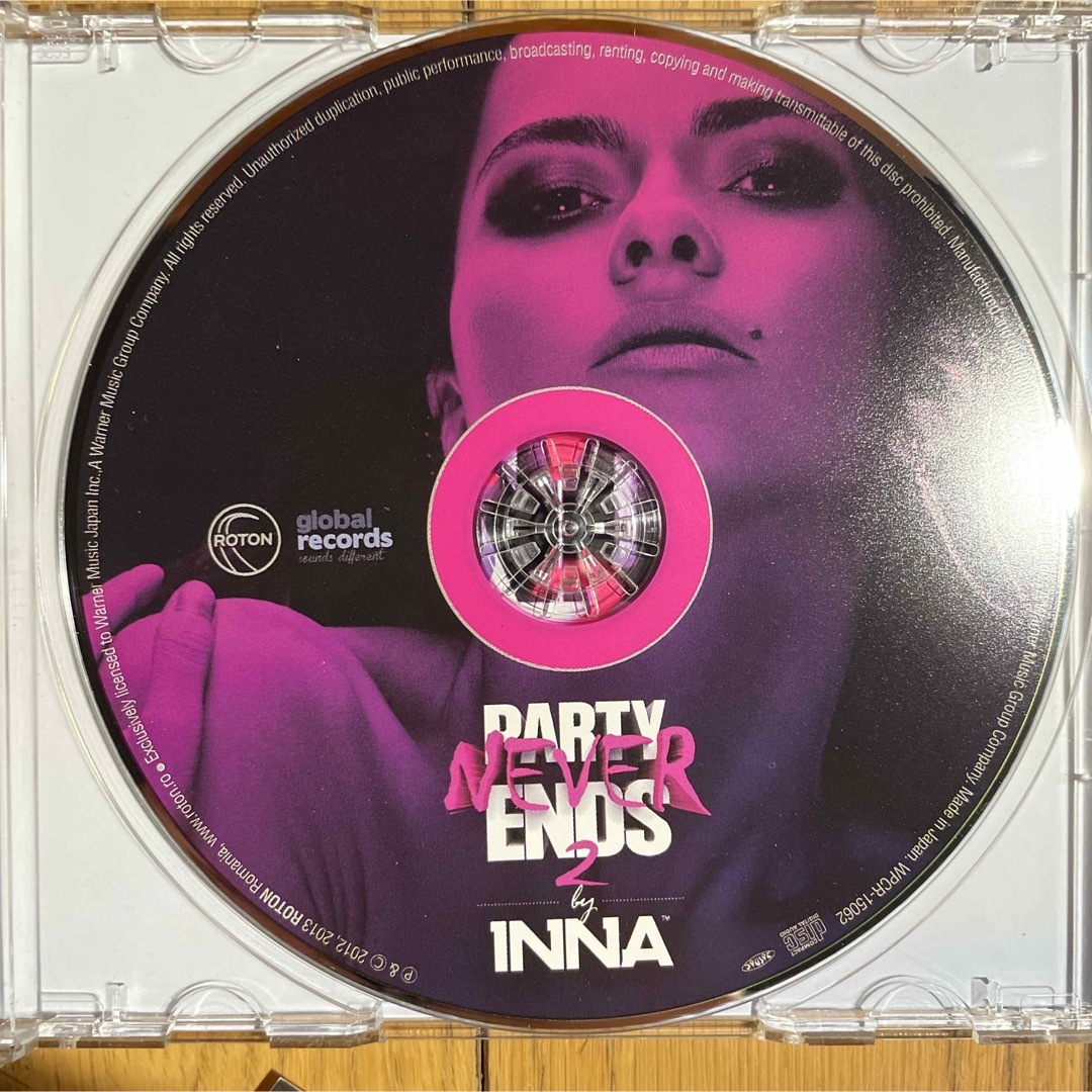 INNA    PARTY NEVER ENDS (PART2) エンタメ/ホビーのCD(クラブ/ダンス)の商品写真