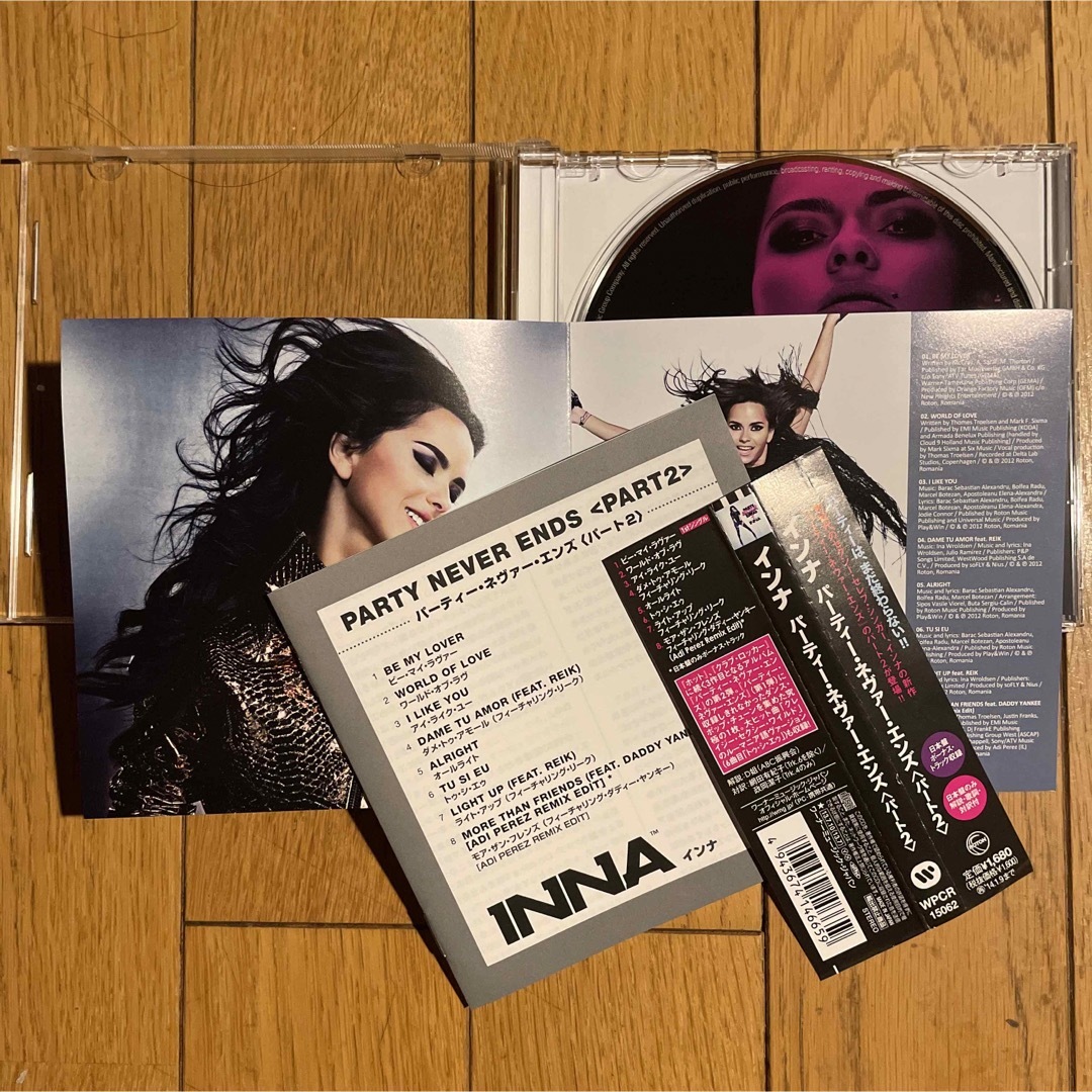 INNA    PARTY NEVER ENDS (PART2) エンタメ/ホビーのCD(クラブ/ダンス)の商品写真