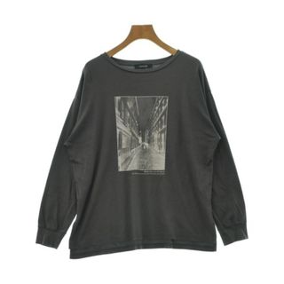 アンタイトル(UNTITLED)のUNTITLED アンタイトル Tシャツ・カットソー 2(M位) グレー 【古着】【中古】(カットソー(半袖/袖なし))