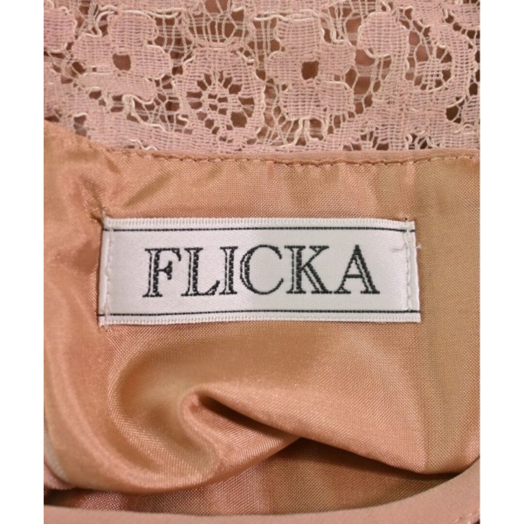 FLICKA(フリッカ)のFLICKA フリッカ ワンピース 1(S位) ピンク 【古着】【中古】 レディースのワンピース(ひざ丈ワンピース)の商品写真