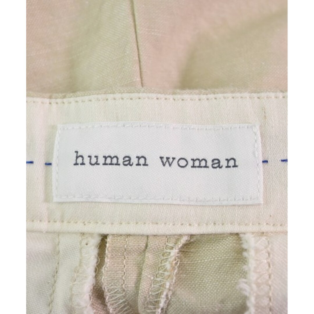 HUMAN WOMAN(ヒューマンウーマン)のHUMAN WOMAN ヒューマン　ウーマン パンツ（その他） L ベージュ 【古着】【中古】 レディースのパンツ(その他)の商品写真
