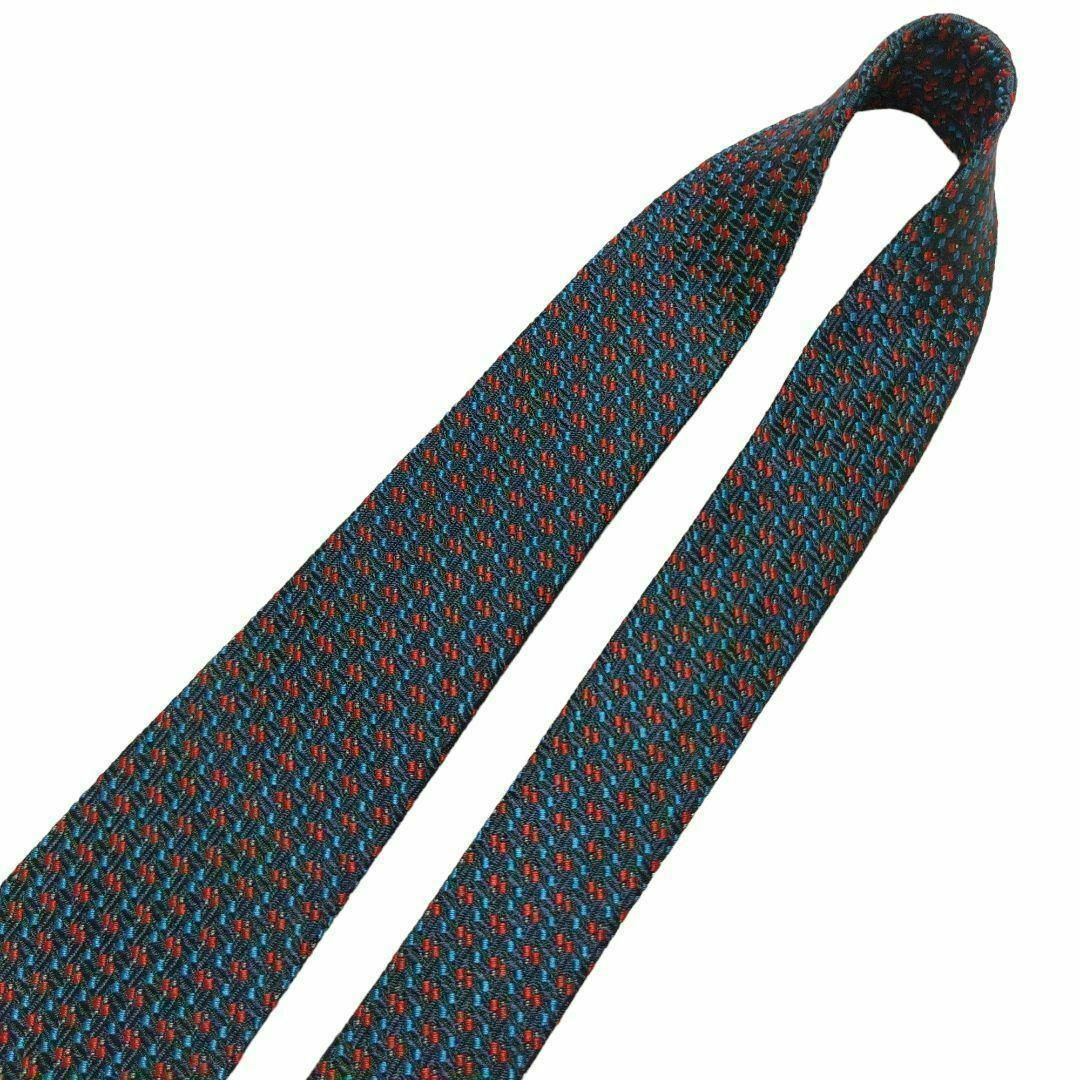 Paul Smith - 【美品】ポールスミス ネクタイ ネイビー 小紋柄 ドット