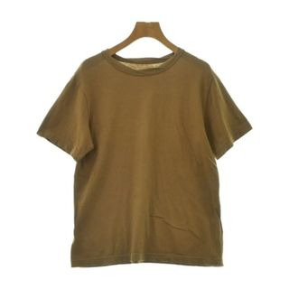 プランテーション(Plantation)のplantation プランテーション Tシャツ・カットソー M 茶 【古着】【中古】(カットソー(半袖/袖なし))