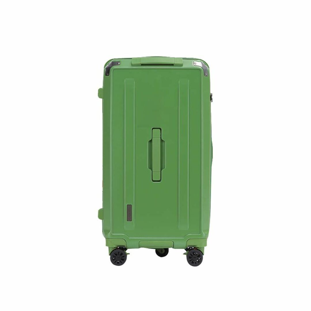 【色: グリーン】[DINGHANG] スーツケース キャリーケース キャリーバ