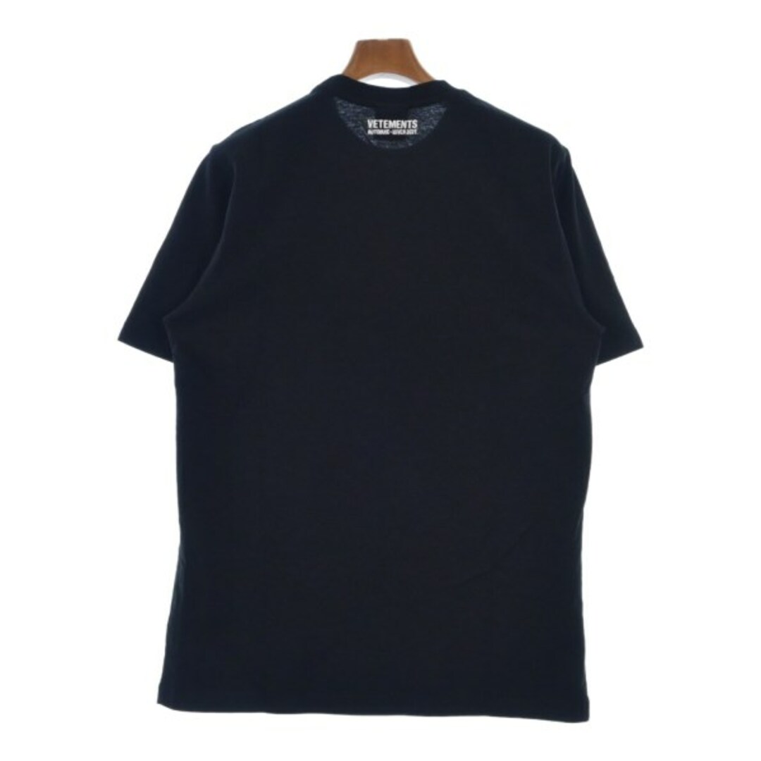 VETEMENTS ヴェトモン Tシャツ・カットソー S 黒 【古着】【中古】