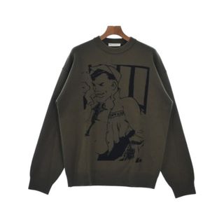 ジェイダブリューアンダーソン(J.W.ANDERSON)のJW Anderson ニット・セーター M カーキ 【古着】【中古】(ニット/セーター)