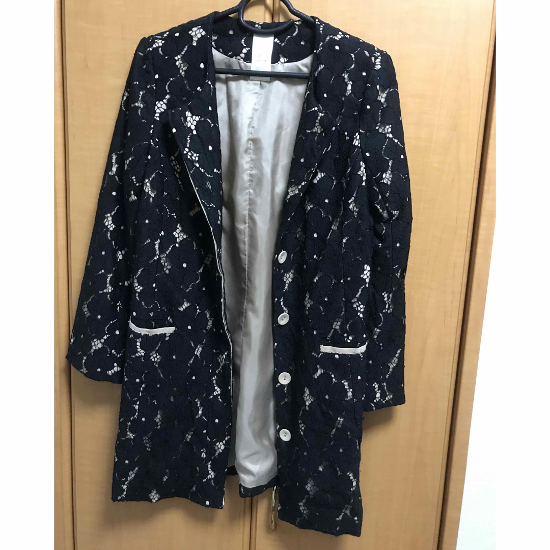 cherry Ann(チェリーアン)のコート　　チェリーアン　ブラック レディースのジャケット/アウター(ロングコート)の商品写真
