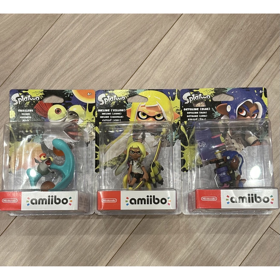 スプラトゥーン amiibo 3種類セット