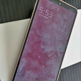 アクオス(AQUOS)のSHARP ASQUOS sense6S ライトカッパー SH-RM19S(スマートフォン本体)