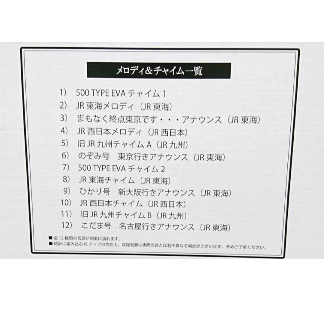 エヴァンゲリオン　新幹線　クロック　掛時計　限定品　鉄道　アニメ　コラボ　新品