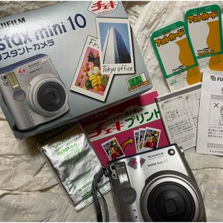 フジフイルム(富士フイルム)のチェキ　初代チェキ   FUJI FILM INSTAX MINI10(フィルムカメラ)