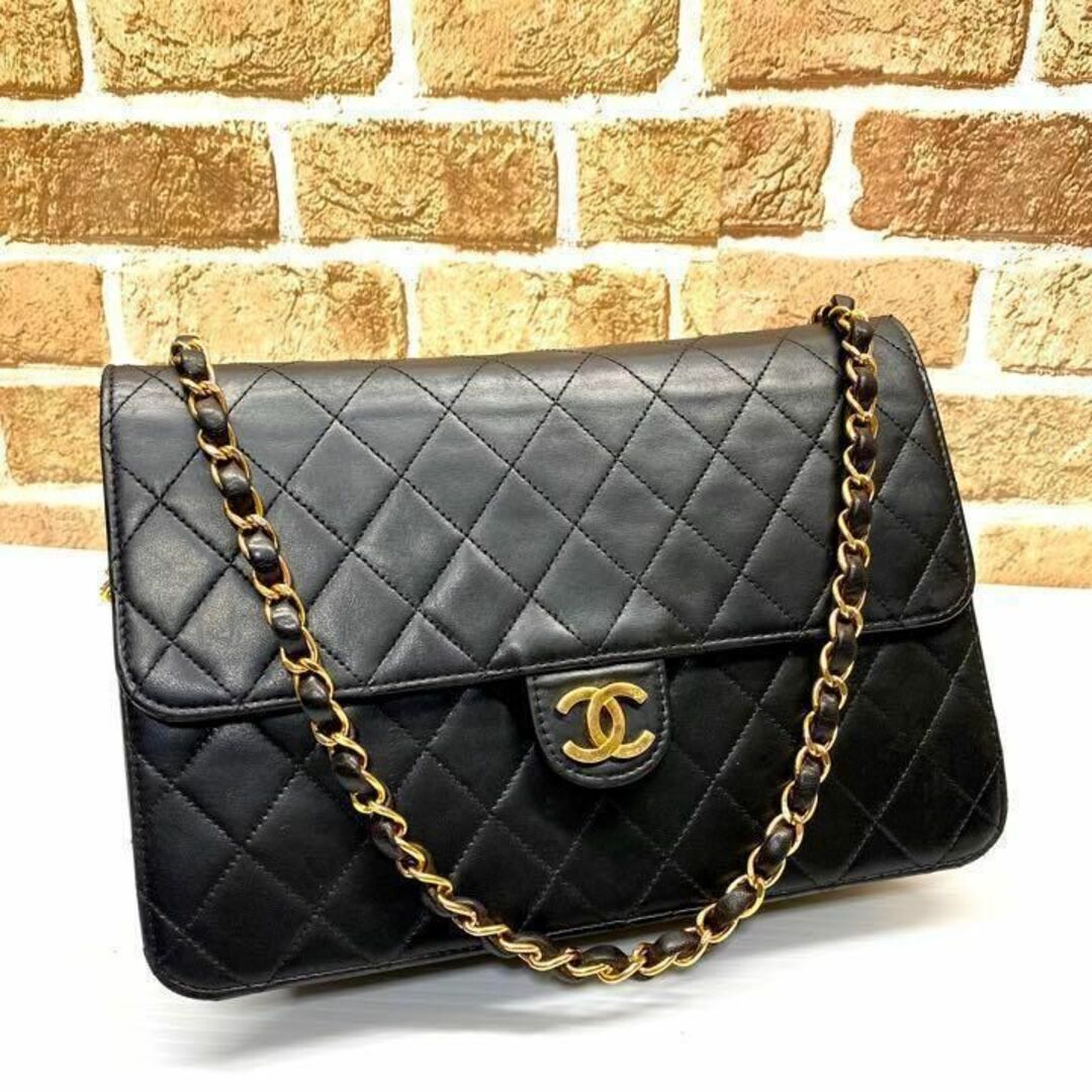 CHANEL マトラッセ チェーンショルダーバッグ 5381