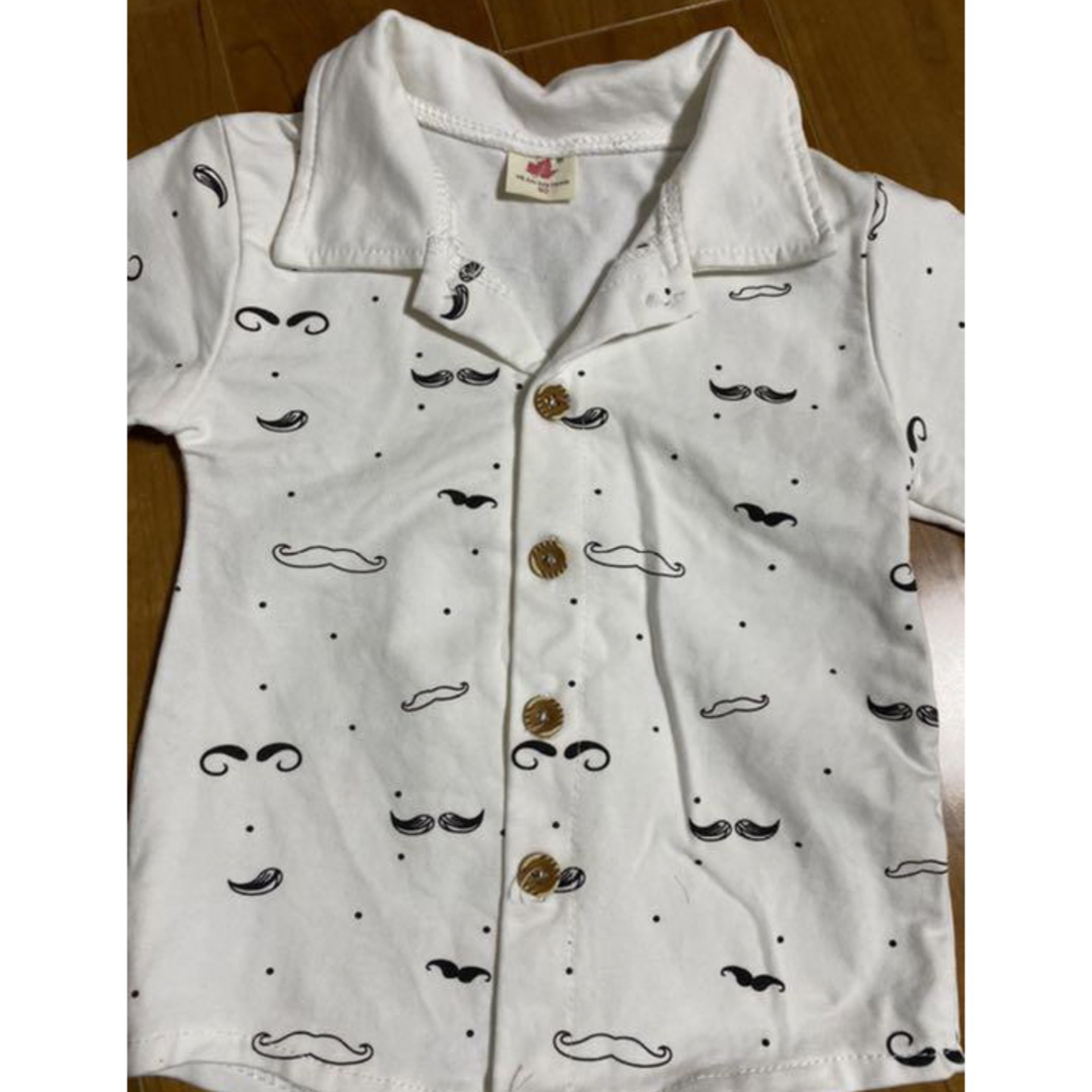 BABYDOLL(ベビードール)のベビードール　ミッキー　ロングTシャツ　3枚セット キッズ/ベビー/マタニティのキッズ服男の子用(90cm~)(Tシャツ/カットソー)の商品写真