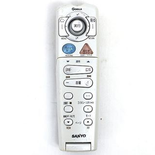 SANYO - SANYO製　カーナビ用リモコン　NVP-R780　赤外線カバーなし