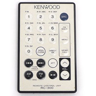 ケンウッド(KENWOOD)のKENWOOD　カーオーディオ用リモコン　RC-300(その他)