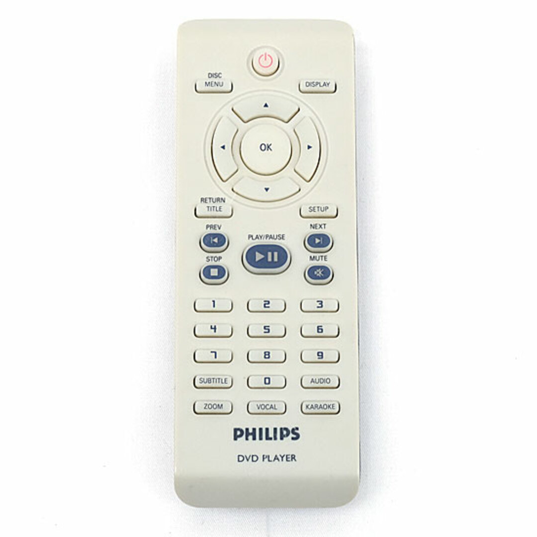 PHILIPS(フィリップス)のPHILIPS製　DVDリモコン　RC-2021 スマホ/家電/カメラのテレビ/映像機器(その他)の商品写真