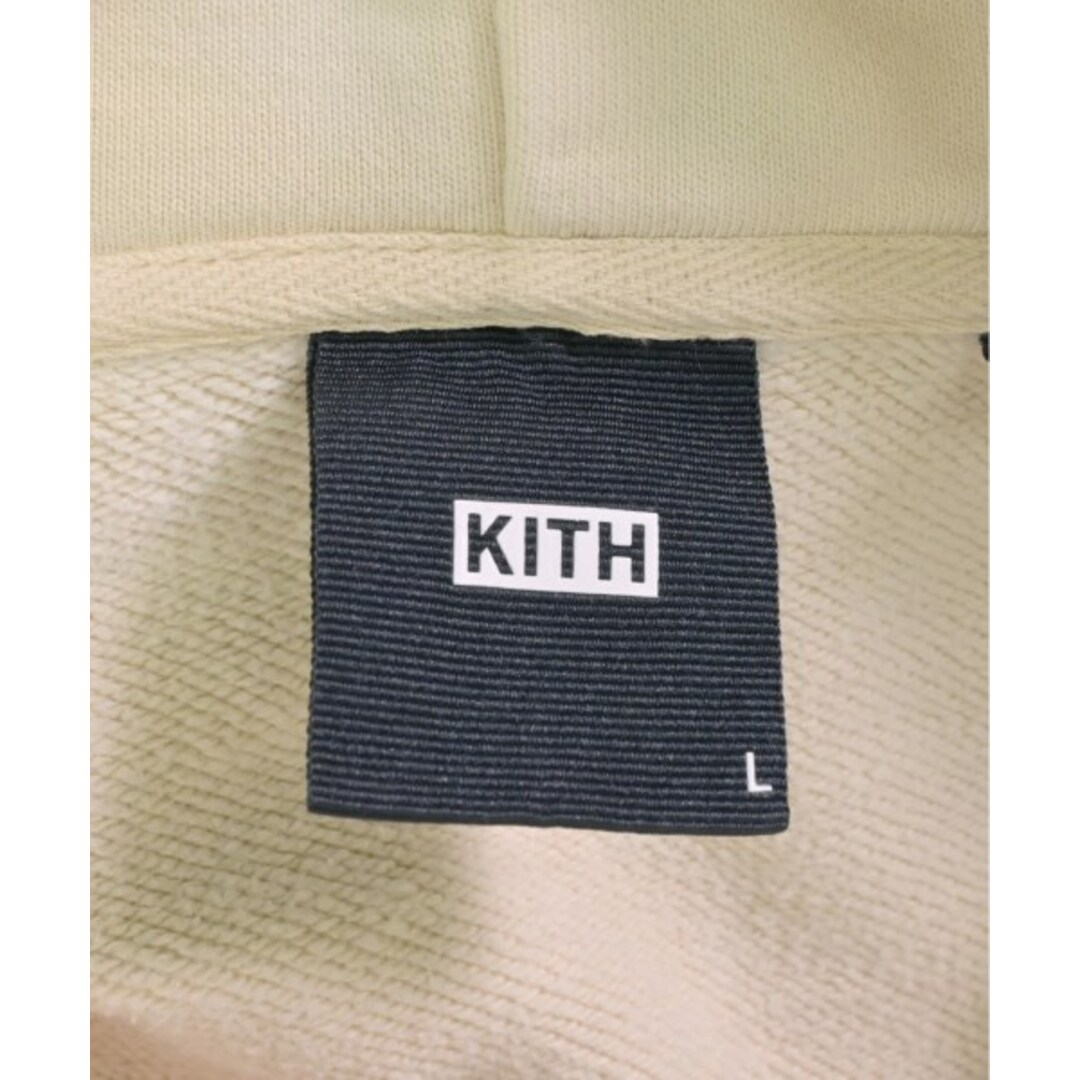 KITH - KITH キス パーカー L アイボリー 【古着】【中古】の通販 by