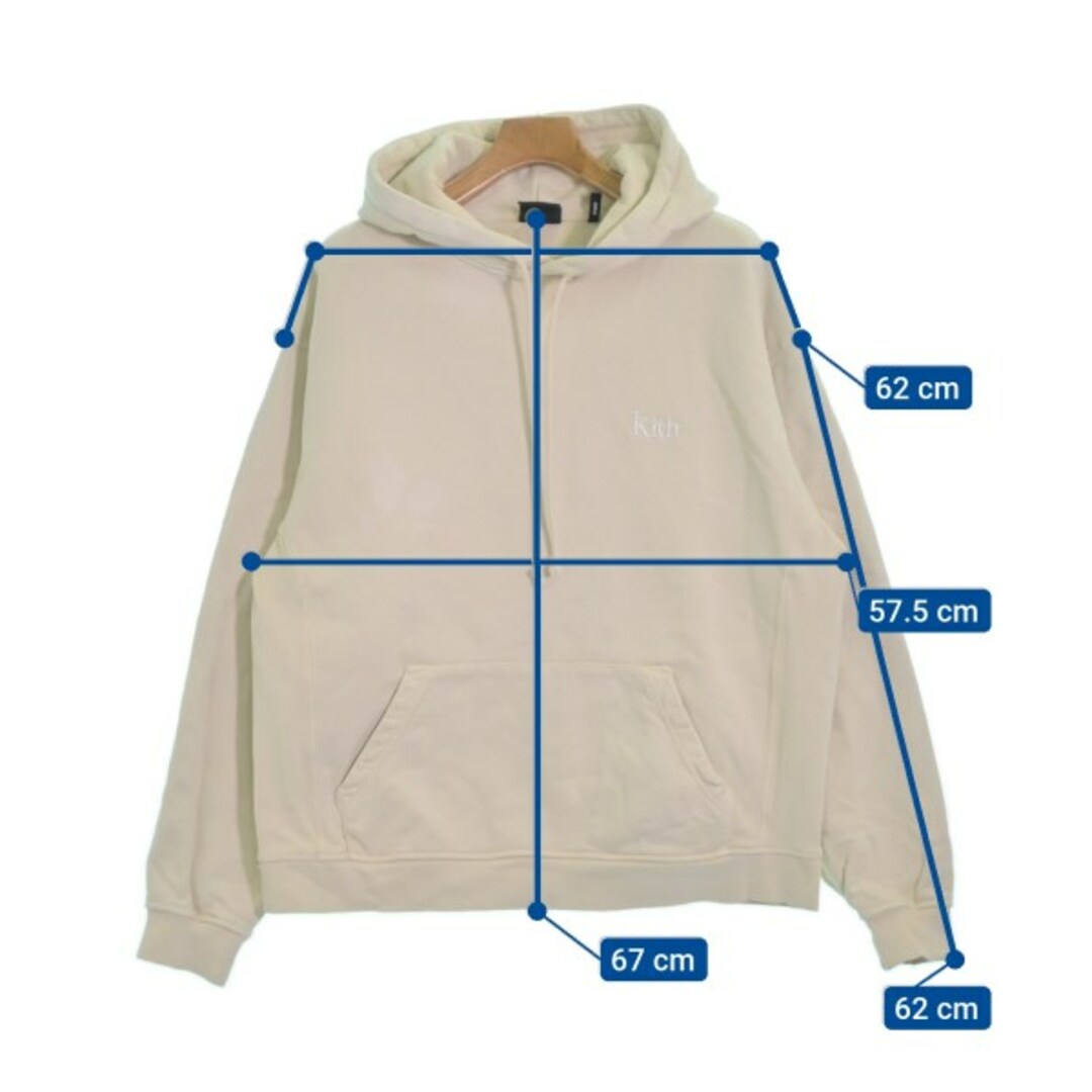 KITH - KITH キス パーカー L アイボリー 【古着】【中古】の通販 by