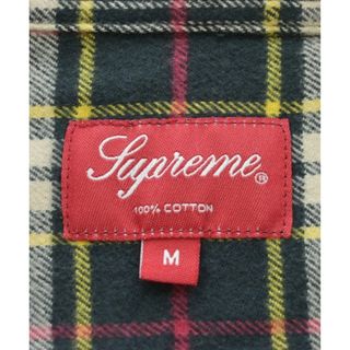 Supreme - Supreme シュプリーム カジュアルシャツ M カーキx赤x黄