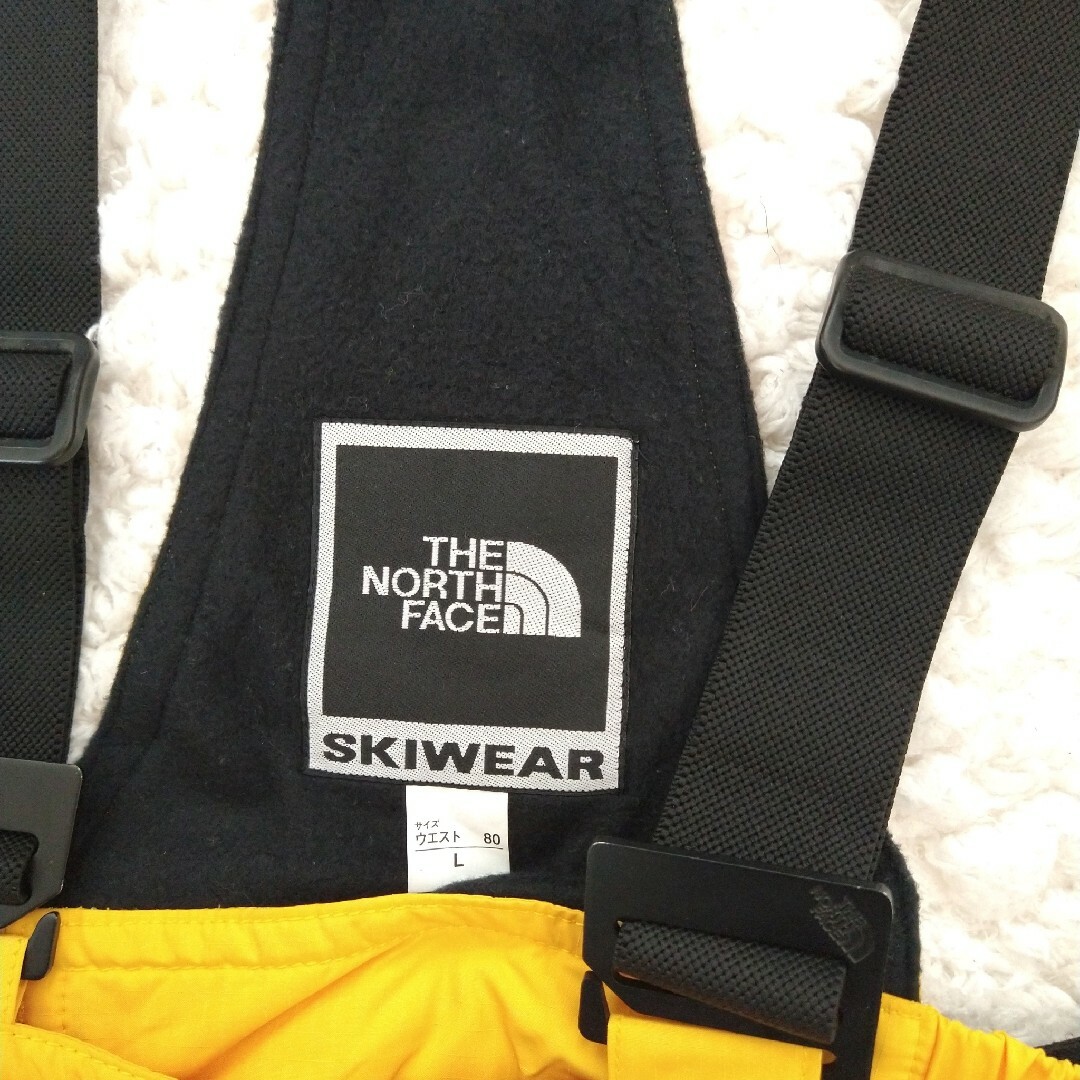 良品 ノースフェイス SKIWEAR ビブパンツ オールインワン メンズL