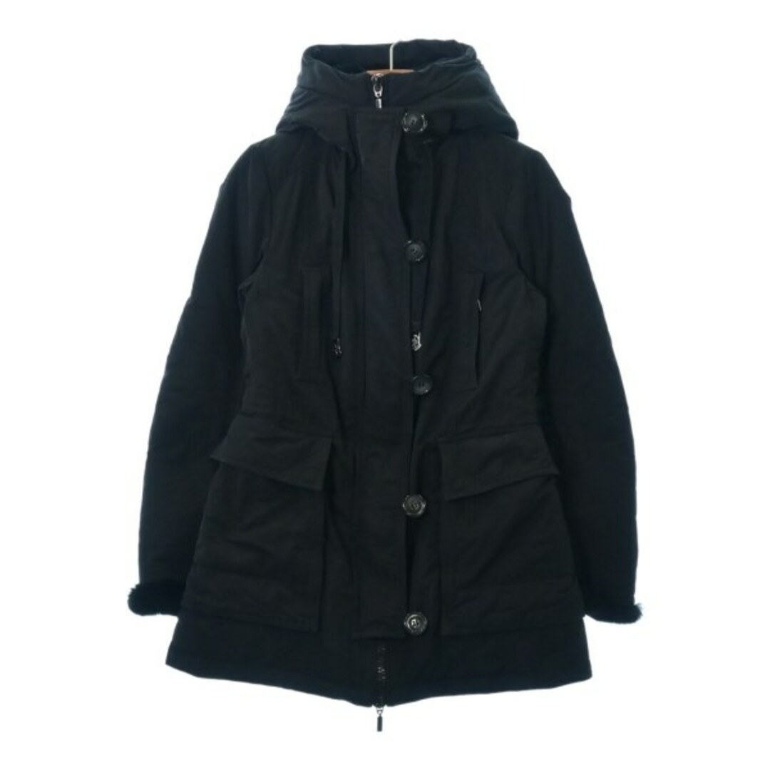 MONCLER モンクレール ダウンコート 0(XS位) 黒 【古着】-