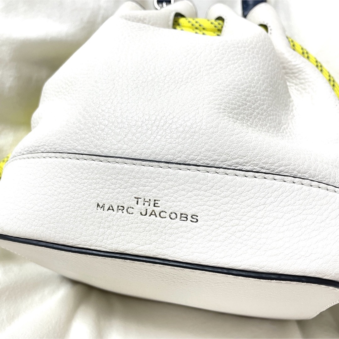 美品【THE MARC JACOBS】2way 巾着ショルダー オフホワイト