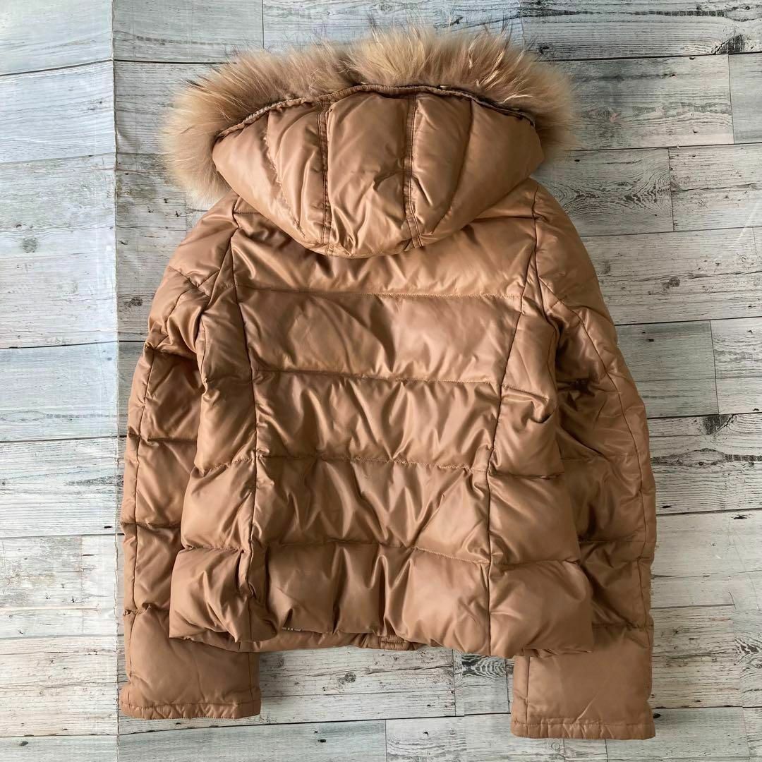 Burberryバーバリーブルーレーベルダウンジャケットブラウン古着