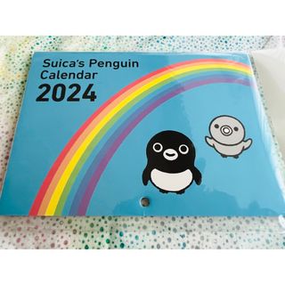 ジェイアール(JR)のSuicaのペンギン　壁かけカレンダー2024(キャラクターグッズ)