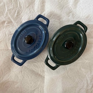 LE CREUSET - ミニココット 蓋付きココットの通販 by はむちゃんず ...