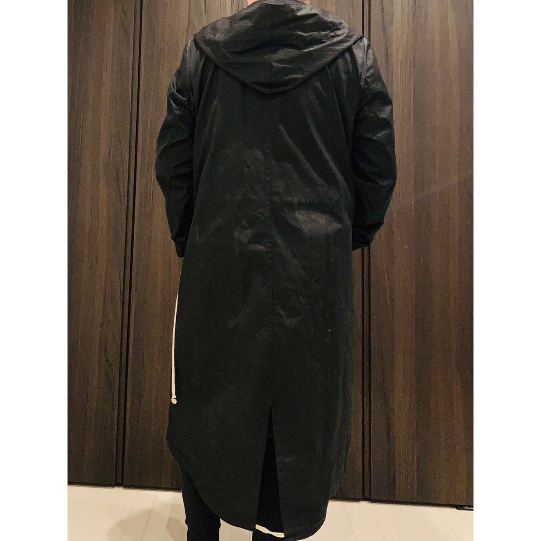 RICK OWENS DRKSHDW LONG HOODED JACKET M