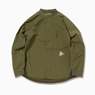 ザノースフェイス(THE NORTH FACE)のAndwonder  fleece base band collar shirt(シャツ)