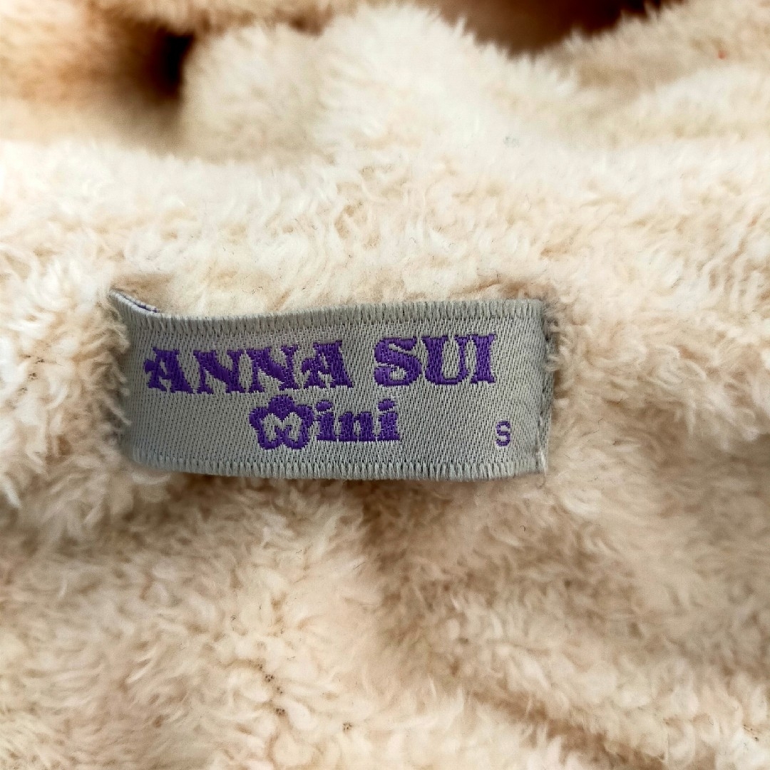 ANNA SUI mini(アナスイミニ)のアナスイミニ　ボアパーカー　ブルゾン キッズ/ベビー/マタニティのキッズ服女の子用(90cm~)(コート)の商品写真