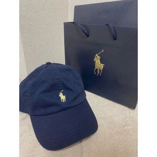 ポロラルフローレン(POLO RALPH LAUREN)の美品☆POLO RALPH LAUREN☆コットン ベースボール キャップ(キャップ)