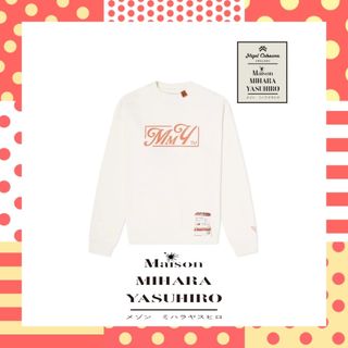 メゾンミハラヤスヒロ(Maison MIHARA YASUHIRO)のMAISON MIHARA YASUHIRO LOGO CREWNECK(スウェット)