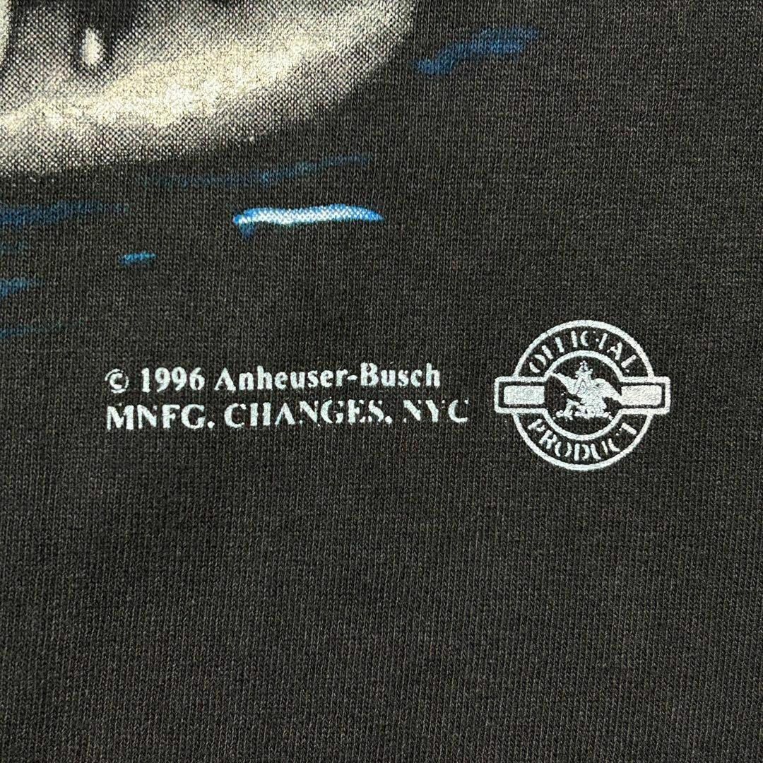 1996 Budweiser バドワイザー Tシャツ カエル ワニ ヴィンテージの通販