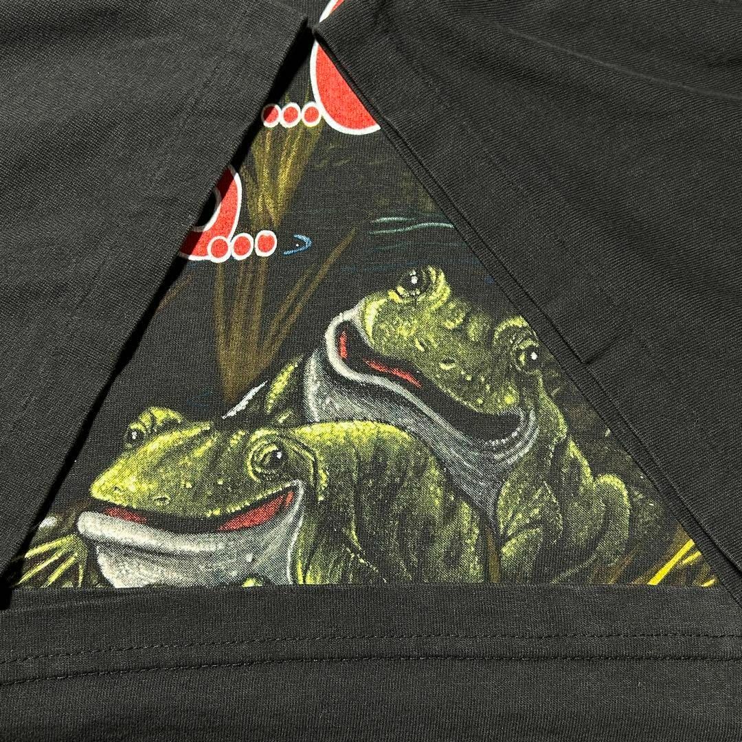 1996 Budweiser バドワイザー Tシャツ カエル ワニ ヴィンテージの通販