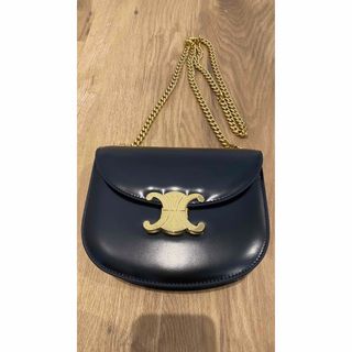 celine - 【新品未使用】チェーン ブザス クレア / シャイニーカーフ