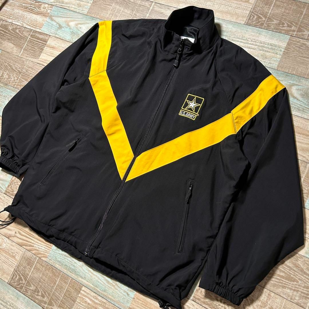 US ARMY APFU ナイロンジャケット フィットネス M-REGULAR