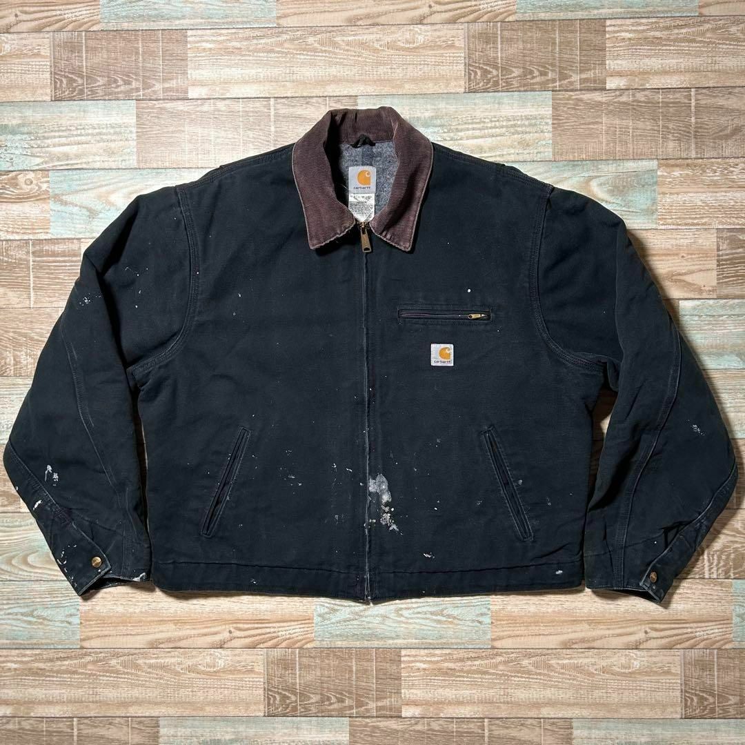 carhartt カーハート デトロイトジャケット ワークジャケット 48 黒