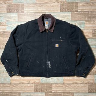 希少サイズcarhartt70s Detroitjacket50