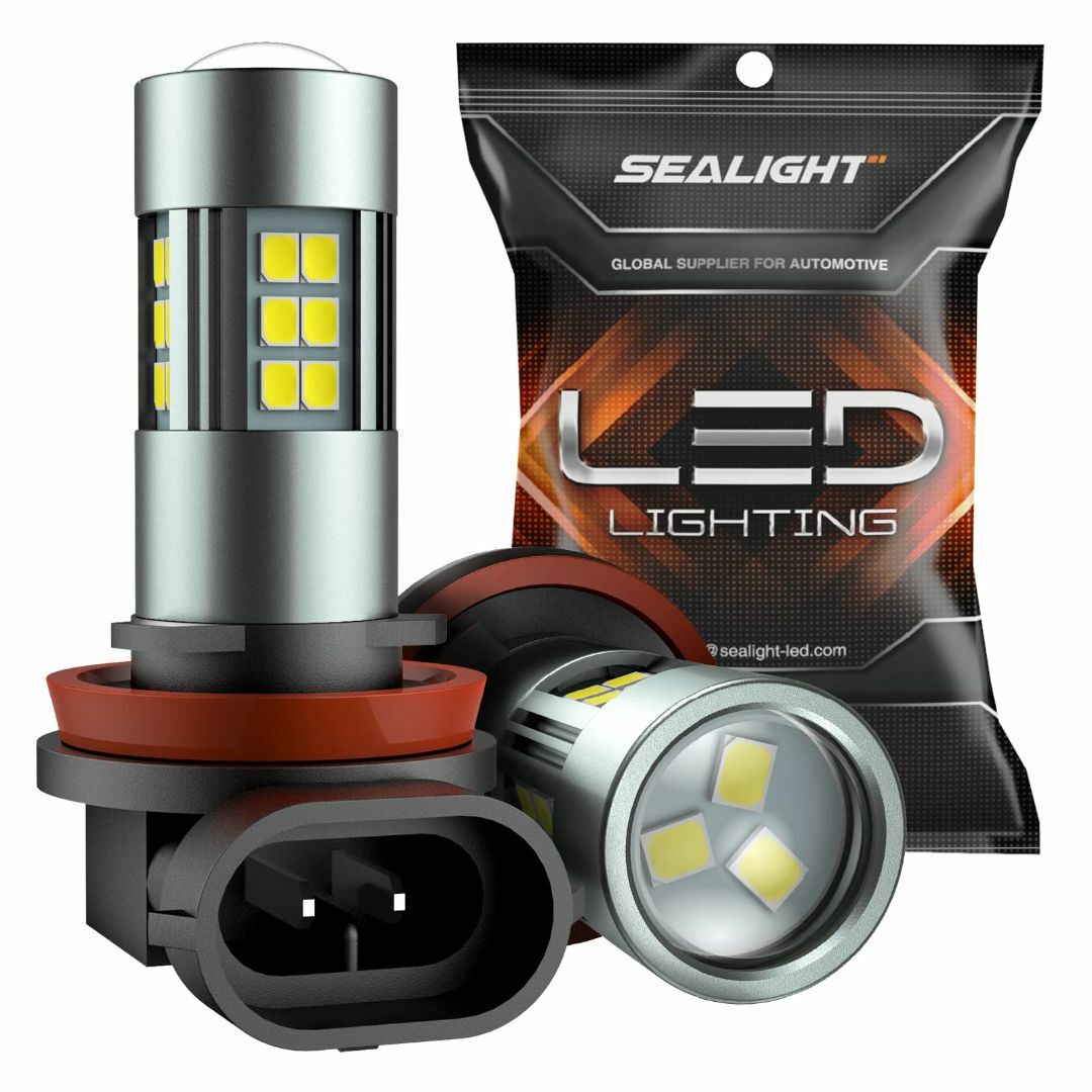 【色: F1-LED-H11】SEALIGHT フォグランプ LED フォグ H