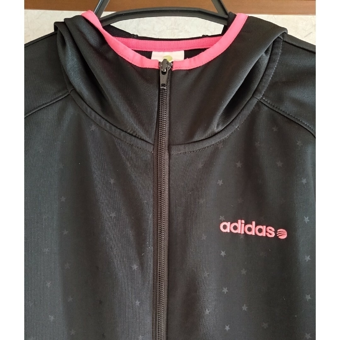 adidas(アディダス)のアディダスジャージジャケット スポーツ/アウトドアのトレーニング/エクササイズ(その他)の商品写真