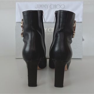 JIMMY CHOO - 美品正規品Jimmy Choo(ジミーチュウ )ロゴ入りブラック