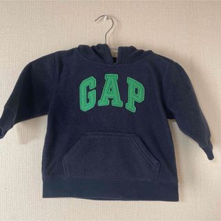 ベビーギャップ(babyGAP)のGAP baby 90size  フリースフード付きプルオーバー(トレーナー)